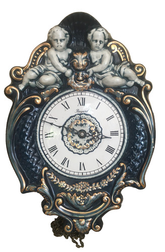 Superbe rare pendule murale - superbe, et