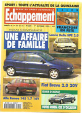 ECHAPPEMENT N°329 LANCIA DELTA HPE 2.0 / FIAT BRAVO 2.0  / ALFA 145 / HONDA CRX