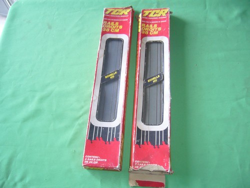 Lot boites tcr x - 2, rails