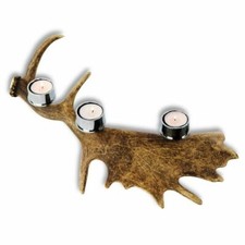 Bougeoir avec vrai bois de