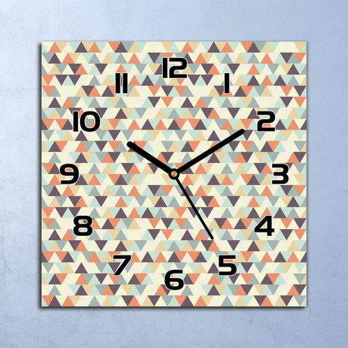 Horloge murale design verre - design, en