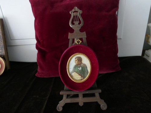 Portrait miniature medaillon - portrait,