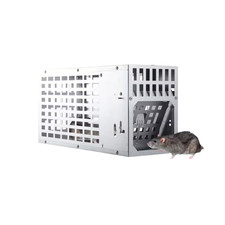 Piège Multi-Captures Souris/Rats – Cage Métallique Réutilisable Double Porte