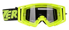 Lazer Race Mx Lunettes Claires Motocross Cross Enduro Lunettes Jaunes Noires