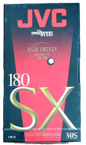 Jvc 180 cassette vhs - e-180, high