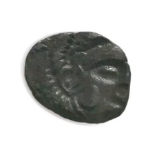 Rare CORIOSOLITES 1/4 (QUART) STATERE BILLON Gauloise TTB