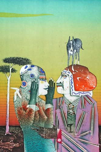 Paul wunderlich lithographie - wunderlich,