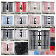 Paire De Rideaux En Voile (2
