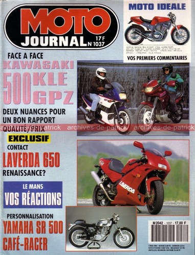 Moto journal 1037 - journal, road