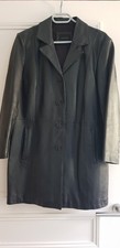 Manteau cuir noir - noir, marque