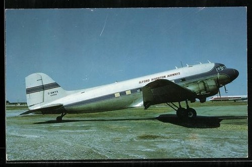 Carte postale avion - , de