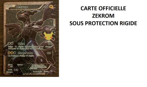 Carte pokémon zekrom 114 - zekrom, 114/114