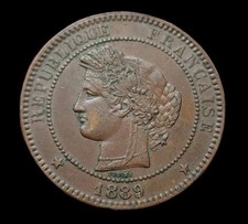 Cérès , 10 Centimes 1889 A