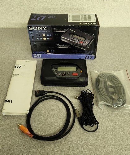 Sony tcd dat - digital, audio