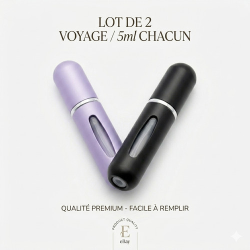 Lot atomiseurs de - 2, parfum