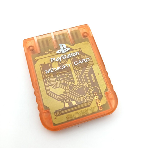 Ps2 orange translucide memory - ps2,