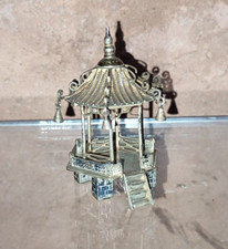 Wang Hing : Temple Pagode Miniature en ARGENT MASSIF CHINE EXPORT