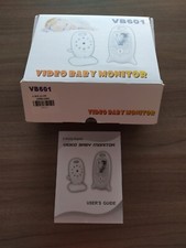 Babyphone portable blanc - Moniteur Bébé avec Interphone