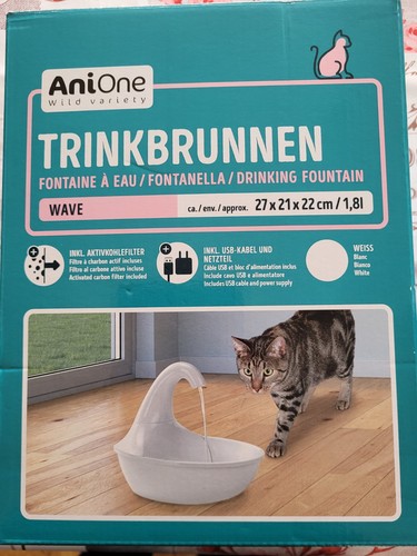 Fontaine eau pour - à, chat