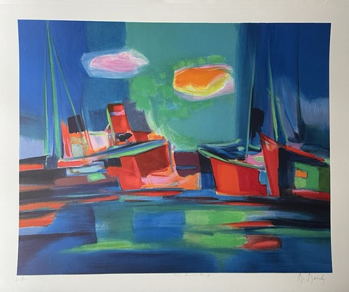 Marcel mouly lithographie - marcel,
