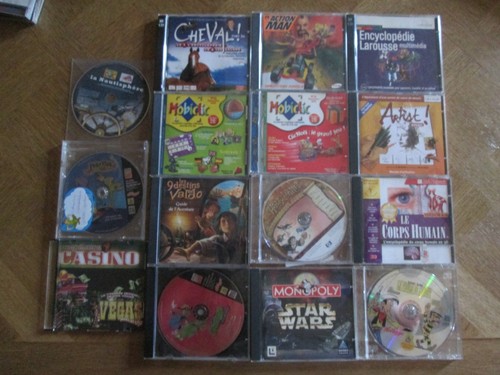 Lot jeux cd - lot,