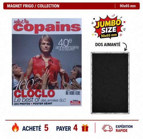 Magnet frigo claude - frigo, francois