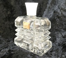 ancienne BOUTEILLE DE PARFUM  CRISTAL LESOURD PARIS FRANCE