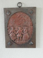 TABLEAU EN CUIVRE REPOUSSÉ