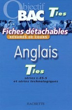 Objectif Bac - Fiches détachables : Anglais, terminales, Collectif