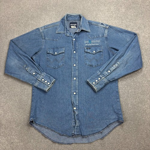 Chemise jean wrangler - chemise,