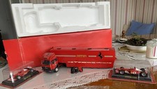 OLD CARS IVECO TRANSPORTER DE FERRARI MADE In ITALY IN BOX SCALE:1/43