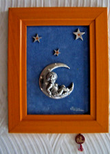 CADRE ENFANT sur la LUNE