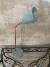 Lampe Bleu Et Doré Maison du