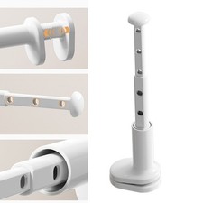 Porte-séchoir suspendu cintre à vêtements portable usage intérieur rangement