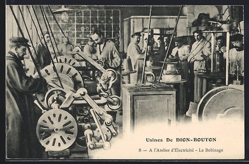 Cpa puteaux usines - cpa, puteaux,