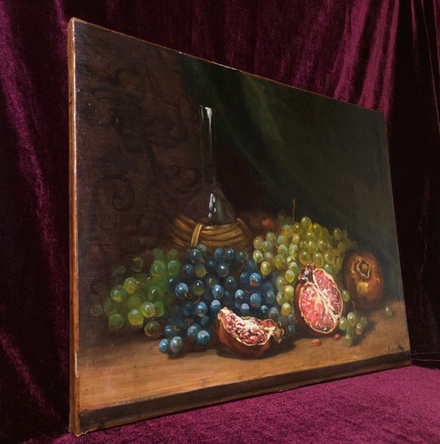 Tableau ancien peinture huile - ancien,