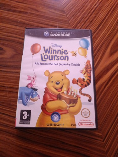 Jeux nintendo gamecube winnie - jeux,
