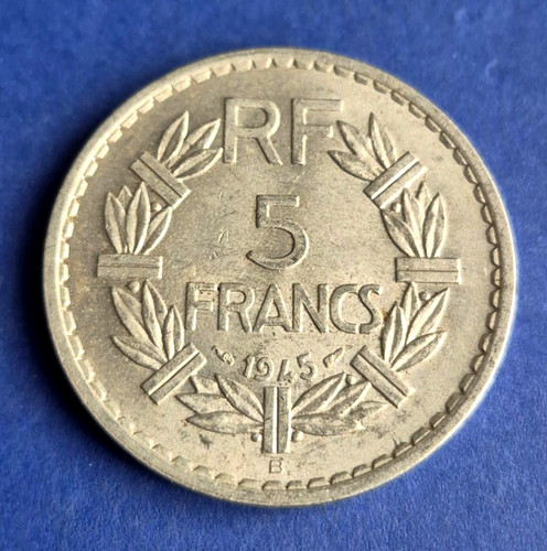 France francs 1945 b - 5,