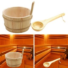 Accessoire de sauna en bois