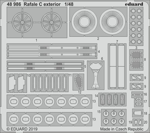 Rafale exterior for revell - exterior,