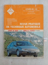 RTA - CITROEN XM JUSQU'A 1994 ESSENCE 4 CYL. CARBU. TURBO V6 - DIESEL ET TURBO D