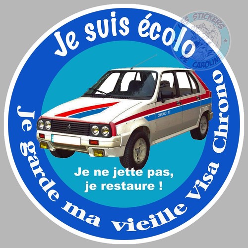 Sticker suis ecolo - je, je