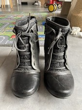 Bottines Femme - T36 -Mustang - Bon Etat 