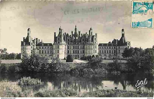 Carte postale chambord - postale,