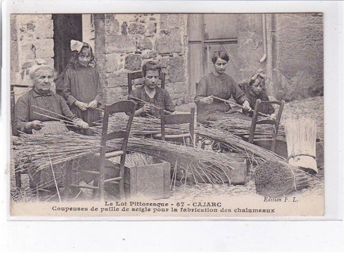 Cajarc coupeuses paille - cajarc:,