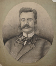 GRAND DESSIN XIX° FUSAIN