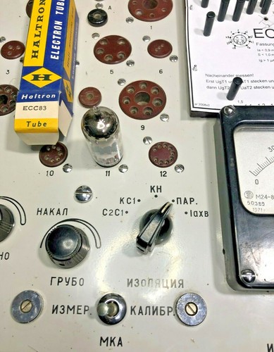 Tested ecc83 haltron tubes - ecc83,