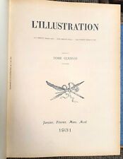 1931 L'Illustration Tome