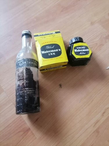 Flacon encre waterman - flacon,