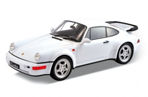 Porsche 911 turbo blanc - porsche, (964)